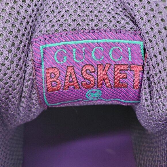 Gucci Demetra Basket Low Top Sneakers - Picture 7 of 8